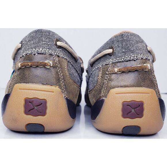 TWISTED X Boots Eco TWX Slip On Driving Moccasins Loafers Men's Size 13W ~VGUC - Picture 4 of 16